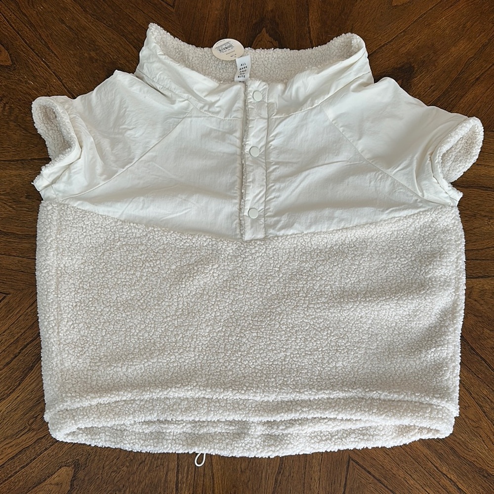 NWT Aerie Offleash Sherpa Fleece Dog Sweater XL